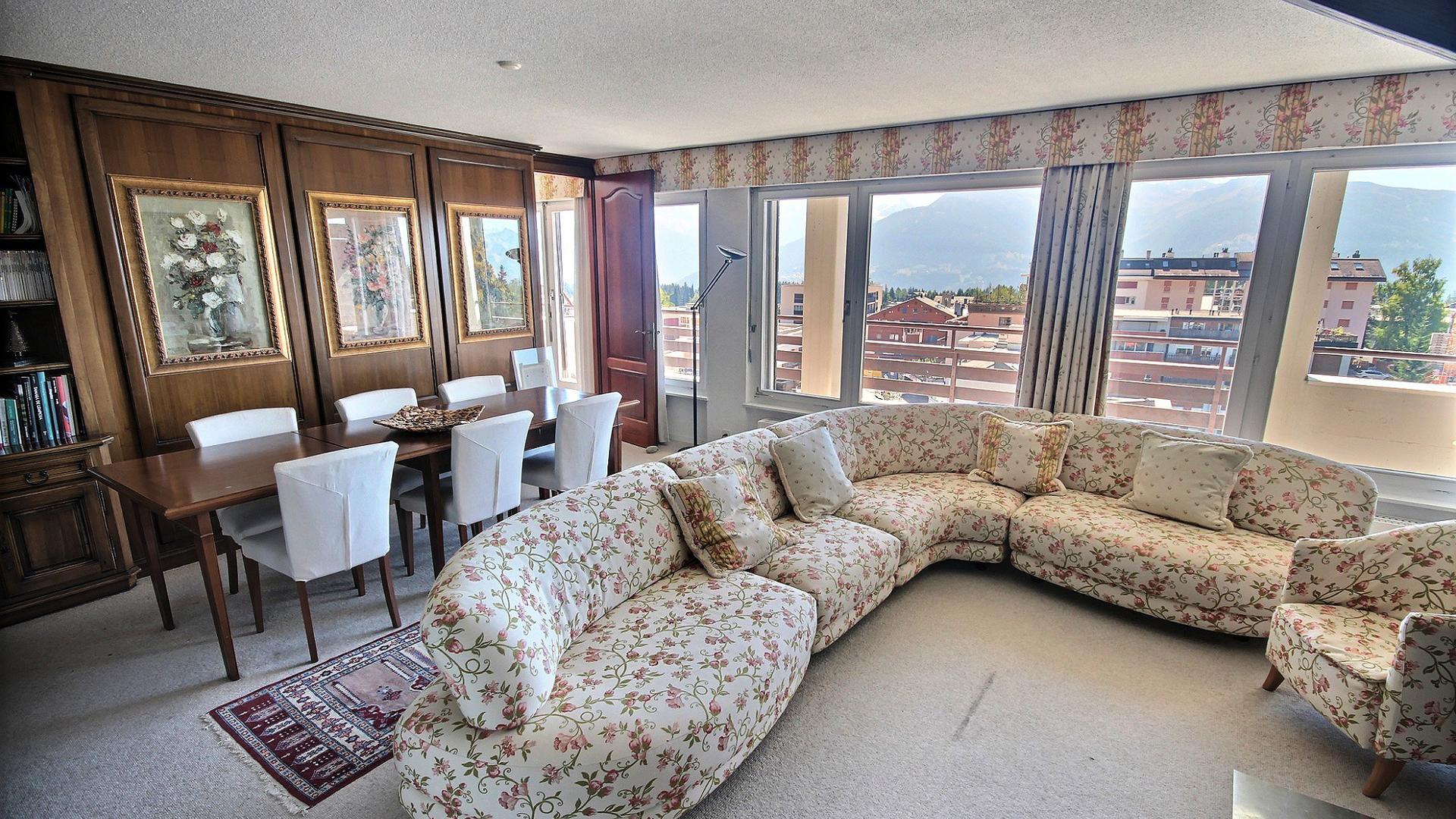 A vendre 3963 Crans-Montana Attique pi&egrave;ce(s) 4.5