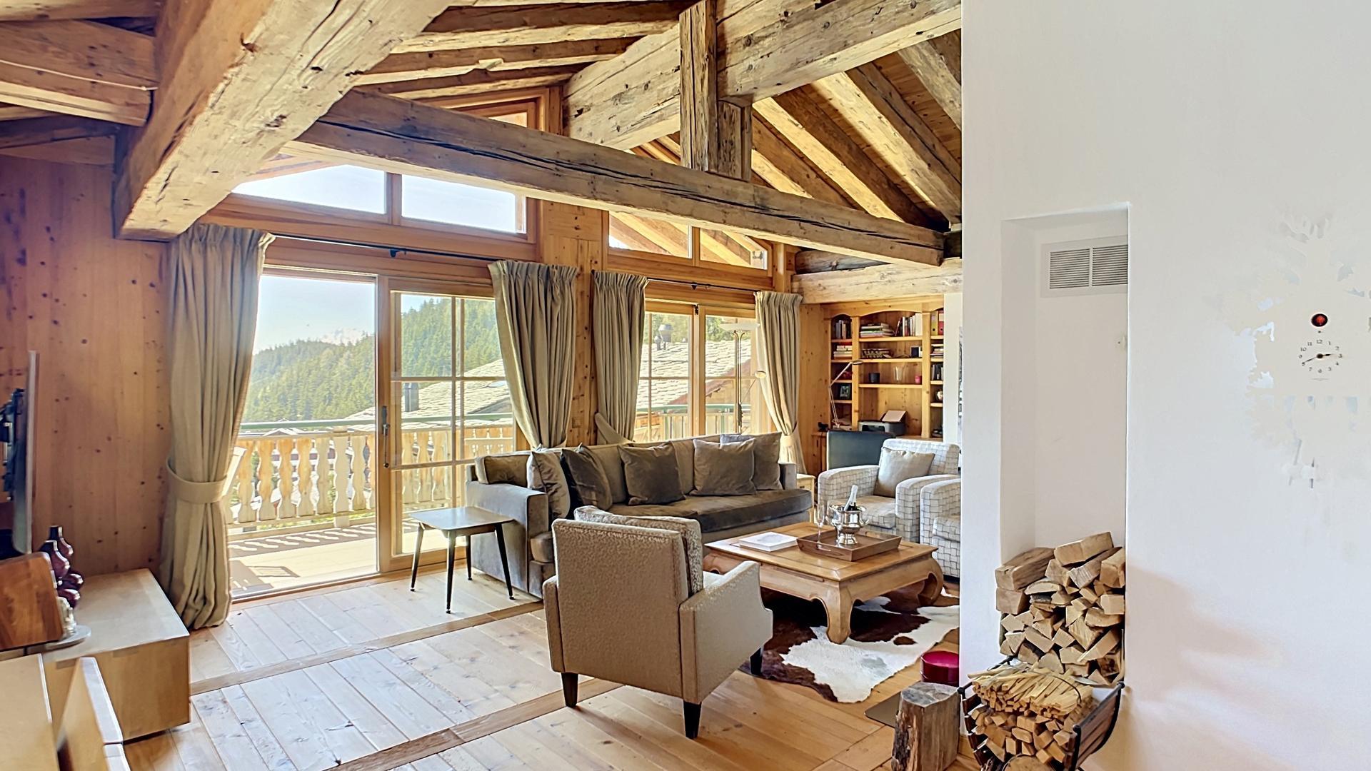 A vendre 3963 Crans-Montana Attique pi&egrave;ce(s) 5.5