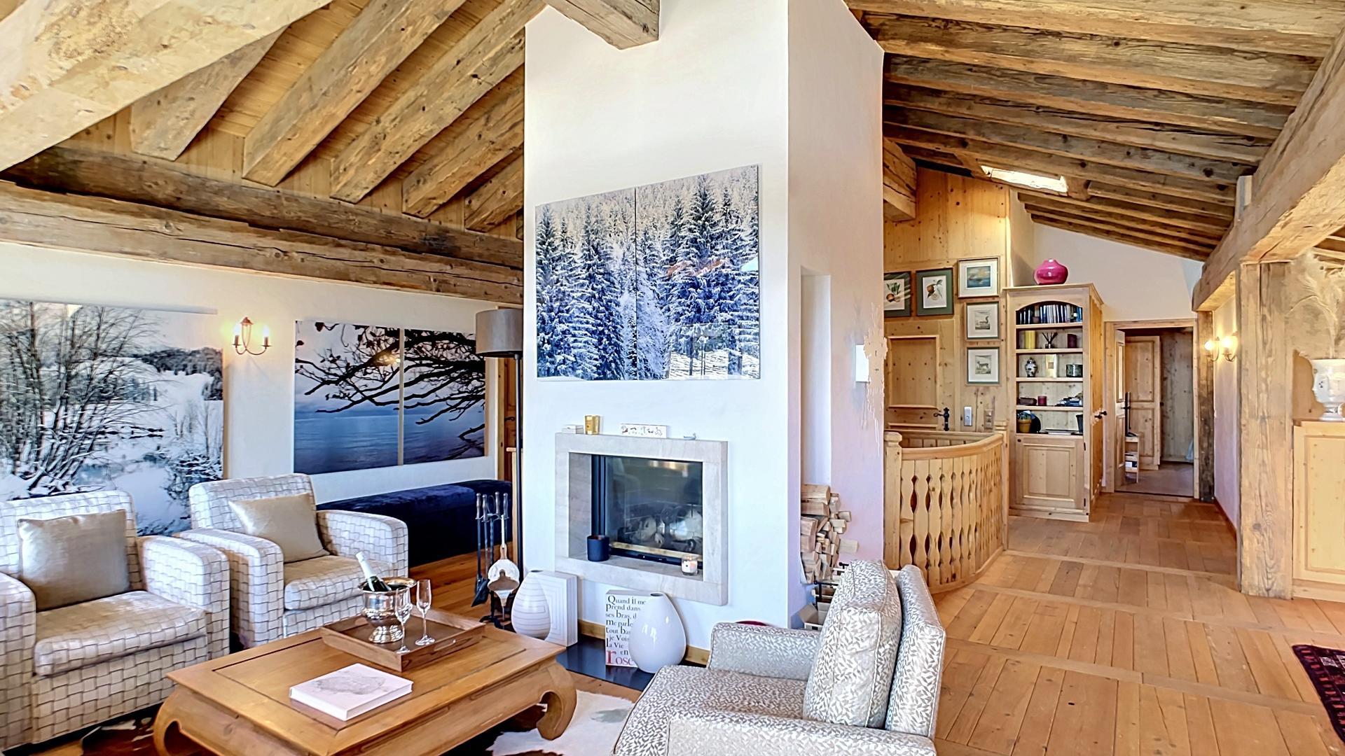 A vendre 3963 Crans-Montana Attique pi&egrave;ce(s) 5.5