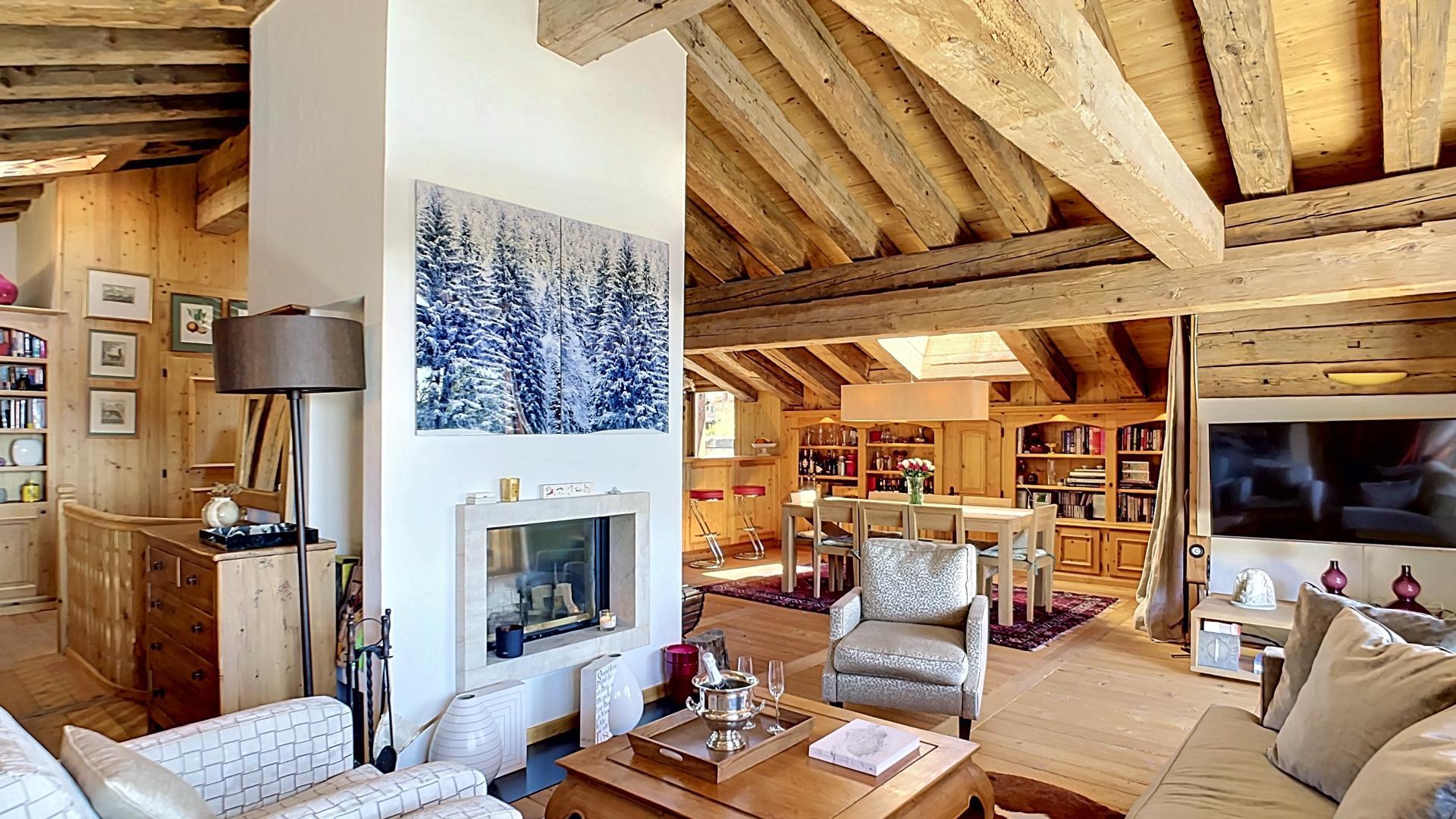 A vendre 3963 Crans-Montana Attique pi&egrave;ce(s) 5.5