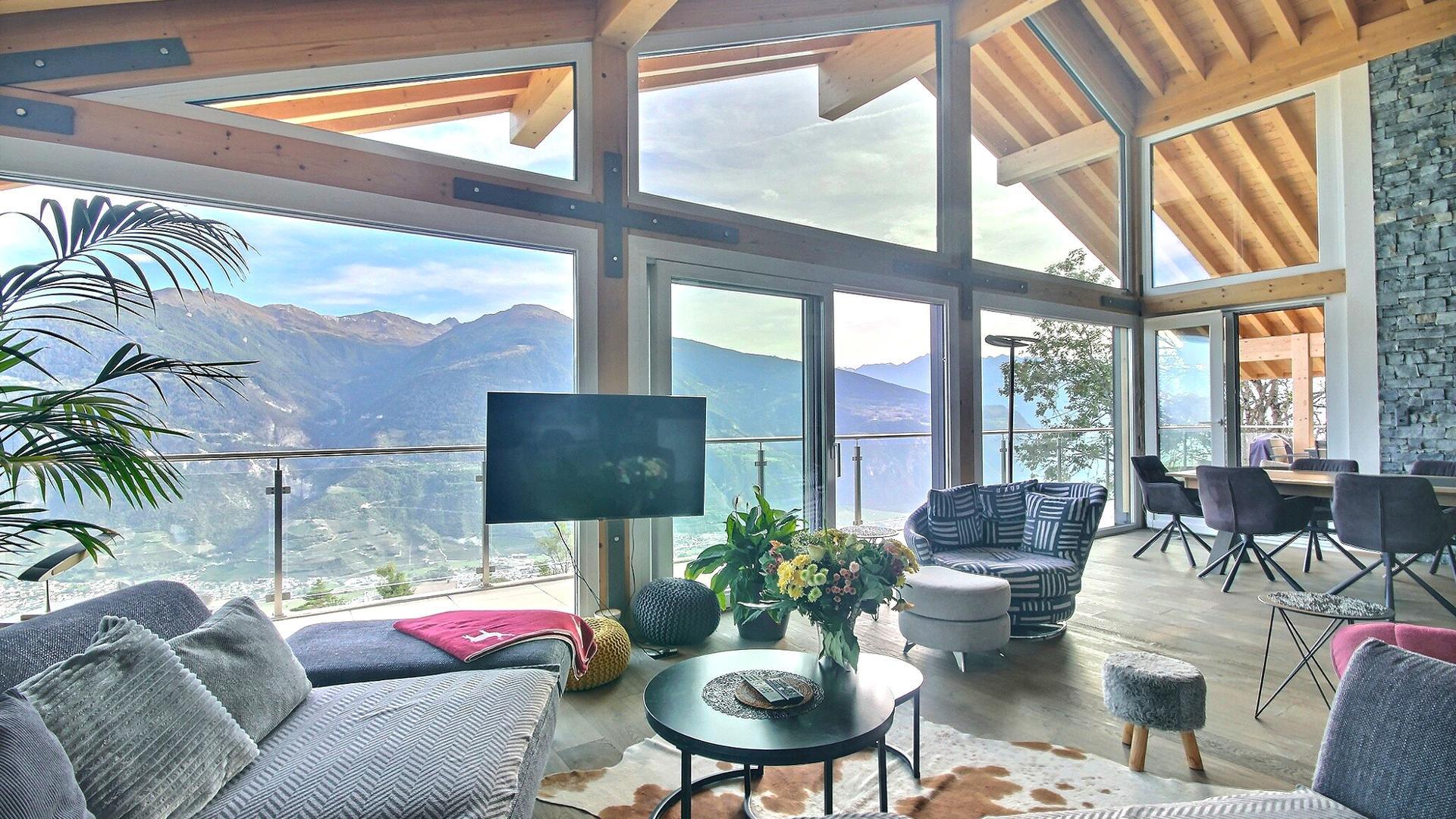 A vendre 3971 Crans-Montana Maison pi&egrave;ce(s) 5.5